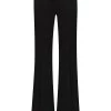 Alexander McQueen high-waisted wool trousers