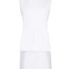Alexander McQueen asymmetric sleeveless blouse