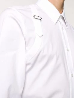 Alexander McQueen strap detail shirt