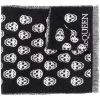Alexander McQueen skull jacquard-woven scarf