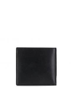 Alexander McQueen paint-effect logo wallet