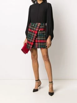 Alexander McQueen draped sleeves buttoned blouse