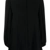 Alexander McQueen draped sleeves buttoned blouse