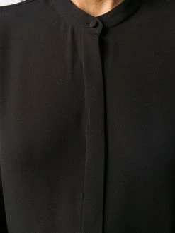 Alexander McQueen draped sleeves buttoned blouse