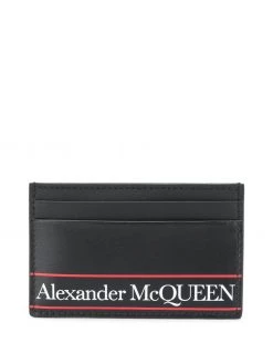 Alexander McQueen logo cardholder