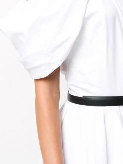 Alexander McQueen draped asymmetric top