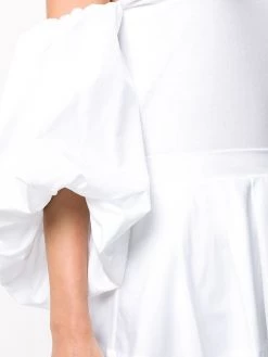 Alexander McQueen puff-sleeve blouse