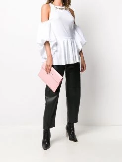 Alexander McQueen puff-sleeve blouse