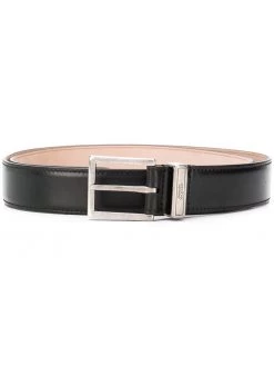 Alexander McQueen logo engraved belt
