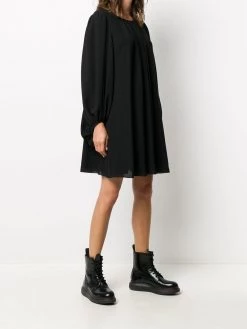 Brand new 😉 Alexander McQueen Pleated shift 👗 dress ⭐ 9 Alexander McQueen pleated shift dress