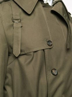 Alexander McQueen double-breasted trench coat