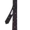 Alexander McQueen skull-embroidered tie