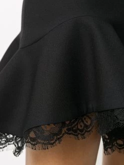 Cheapest ✨ Alexander McQueen Lace trim ruffled 👗 skirt 💯 9 Alexander McQueen lace-trim ruffled skirt