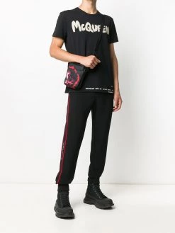 Alexander McQueen side stripe track pants