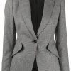 Alexander McQueen Prince of Wales fitted blazer