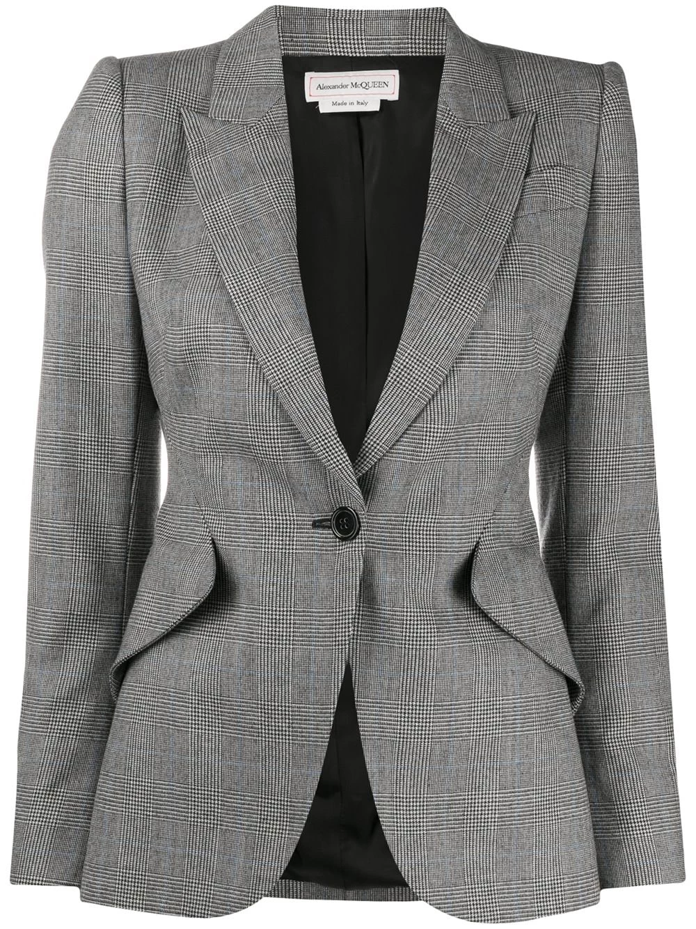 Coupon 🤩 Alexander McQueen Prince of Wales fitted blazer 💯 1 Alexander McQueen Prince of Wales fitted blazer