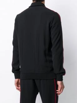 Alexander McQueen sleeves appliqués zipped jacket