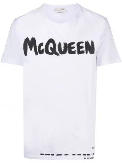 Alexander McQueen logo print T-shirt