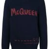 Alexander McQueen jacquard-logo jumper
