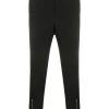 Alexander McQueen zip-detail straight-leg trousers