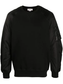 Alexander McQueen zip-pocket sweatshirt
