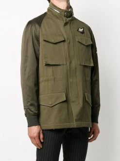 Cheap ๐ Alexander McQueen Hooded logo patch military jacket ๐ฏ 8 Alexander McQueen hooded logo patch military jacket
