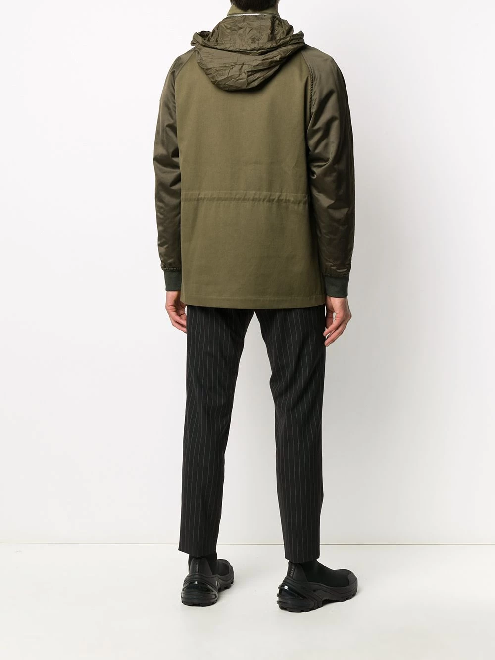 Cheap ๐ Alexander McQueen Hooded logo patch military jacket ๐ฏ 6 Alexander McQueen hooded logo patch military jacket