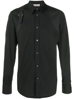 Alexander McQueen buckle detail shirt