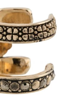 Alexander McQueen skull pendant earcuff