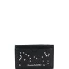 Alexander McQueen crystal-embellished leather cardholder