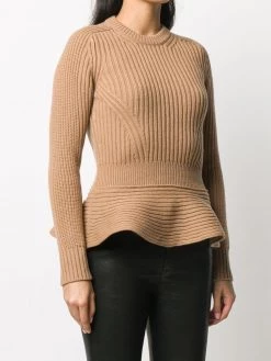 Alexander McQueen ribbed knit jumper