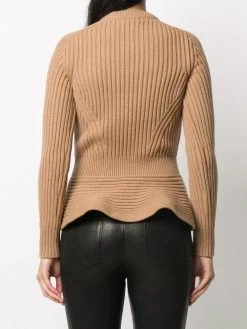 Alexander McQueen ribbed knit jumper
