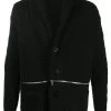 Alexander McQueen zip-detail button-up cardigan