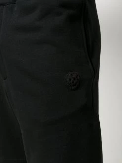 Alexander McQueen skull cotton track shorts