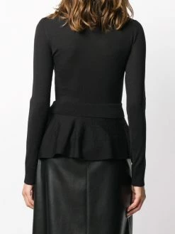 Alexander McQueen layered knitted jumper