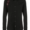 Alexander McQueen logo brace detail shirt
