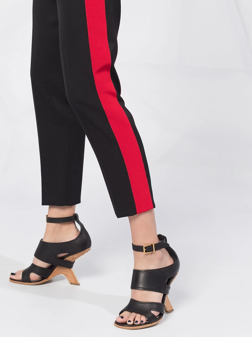 Flash Sale 😉 Alexander McQueen Side panel tailored trousers ⌛ 5 Alexander McQueen side-panel tailored trousers