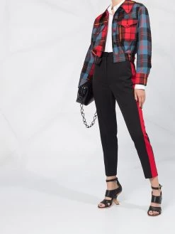 Alexander McQueen side-panel tailored trousers