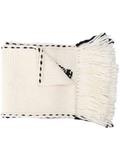 Alexander McQueen skull knitted scarf