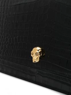 Best deal ๐ Alexander McQueen Skull motif crocodile effect shoulder bag ๐คฉ 8 Alexander McQueen skull motif crocodile effect shoulder bag