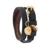 Alexander McQueen skull charm wrap bracelet
