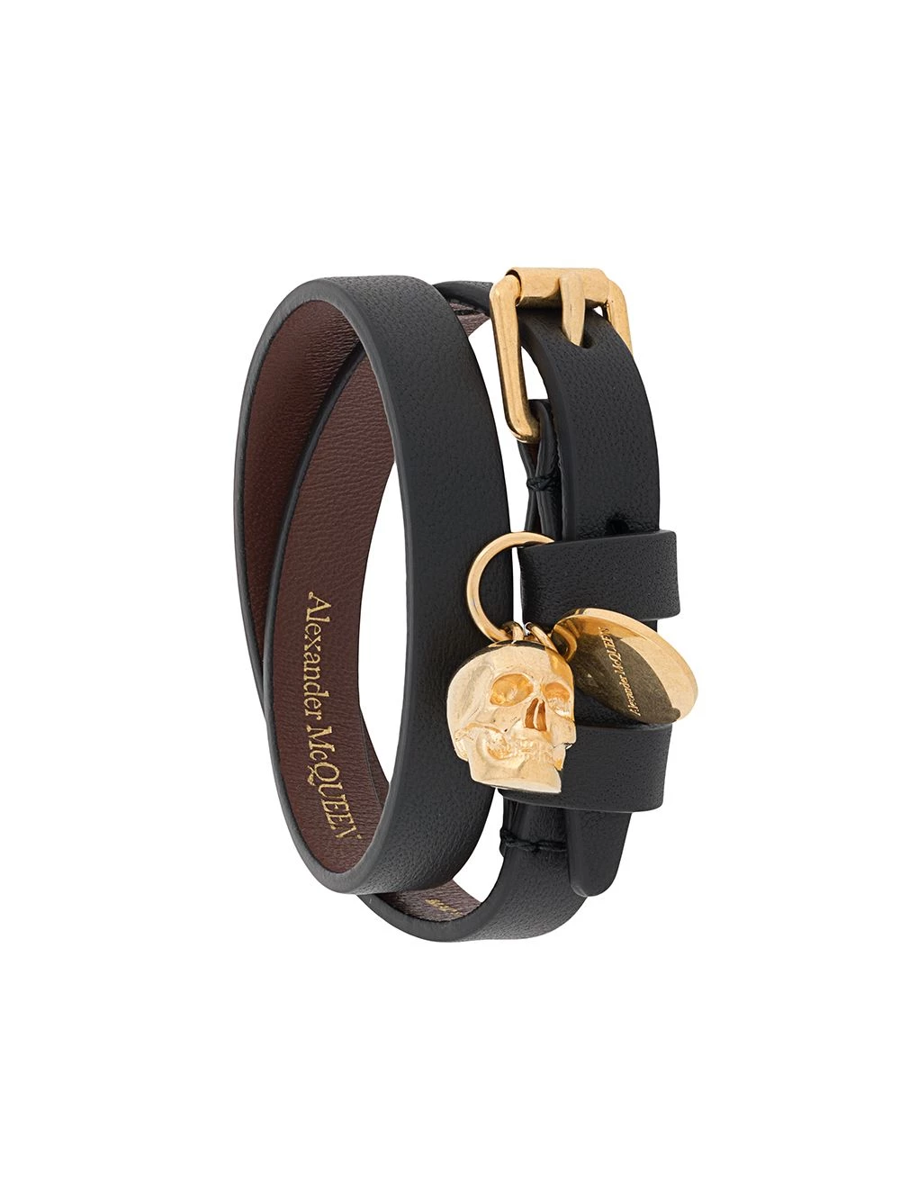 Promo ✔️ Alexander McQueen Skull charm wrap bracelet 🔔 1 Alexander McQueen skull charm wrap bracelet