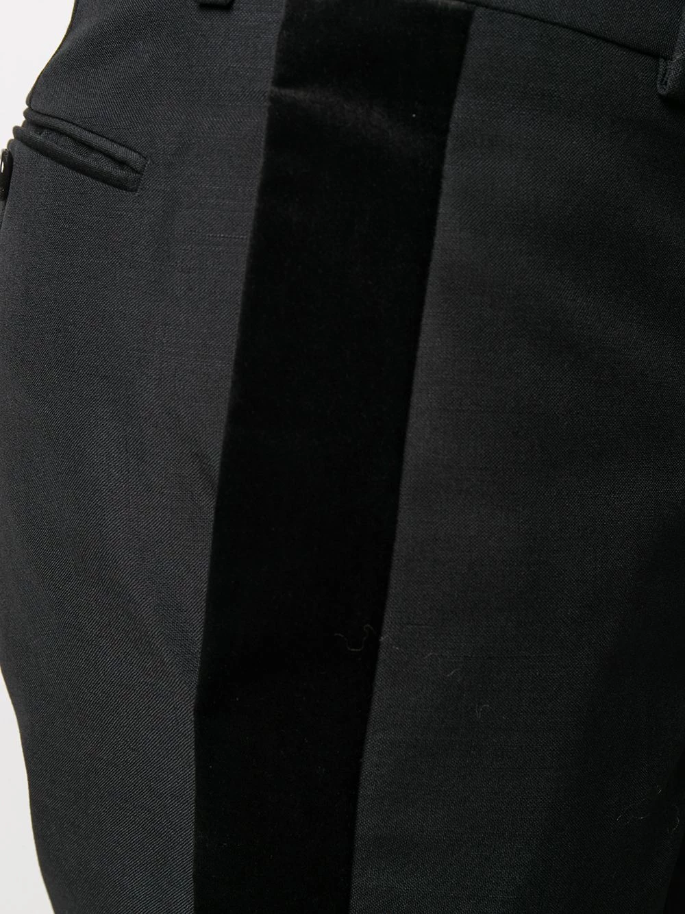 Deals ๐ Alexander McQueen Velvet stripe tailored trousers ๐ 5 Alexander McQueen velvet stripe tailored trousers