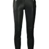 Alexander McQueen skinny lambskin trousers