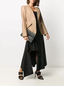 Alexander McQueen asymmetric draped skirt