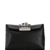 Alexander McQueen four-ring Skull clutch