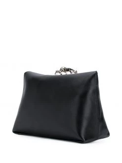 Alexander McQueen four-ring Skull clutch