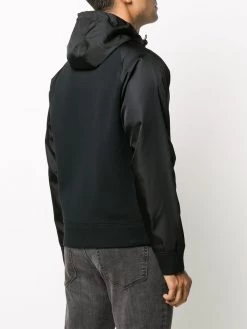 Alexander McQueen logo-print hooded jacket