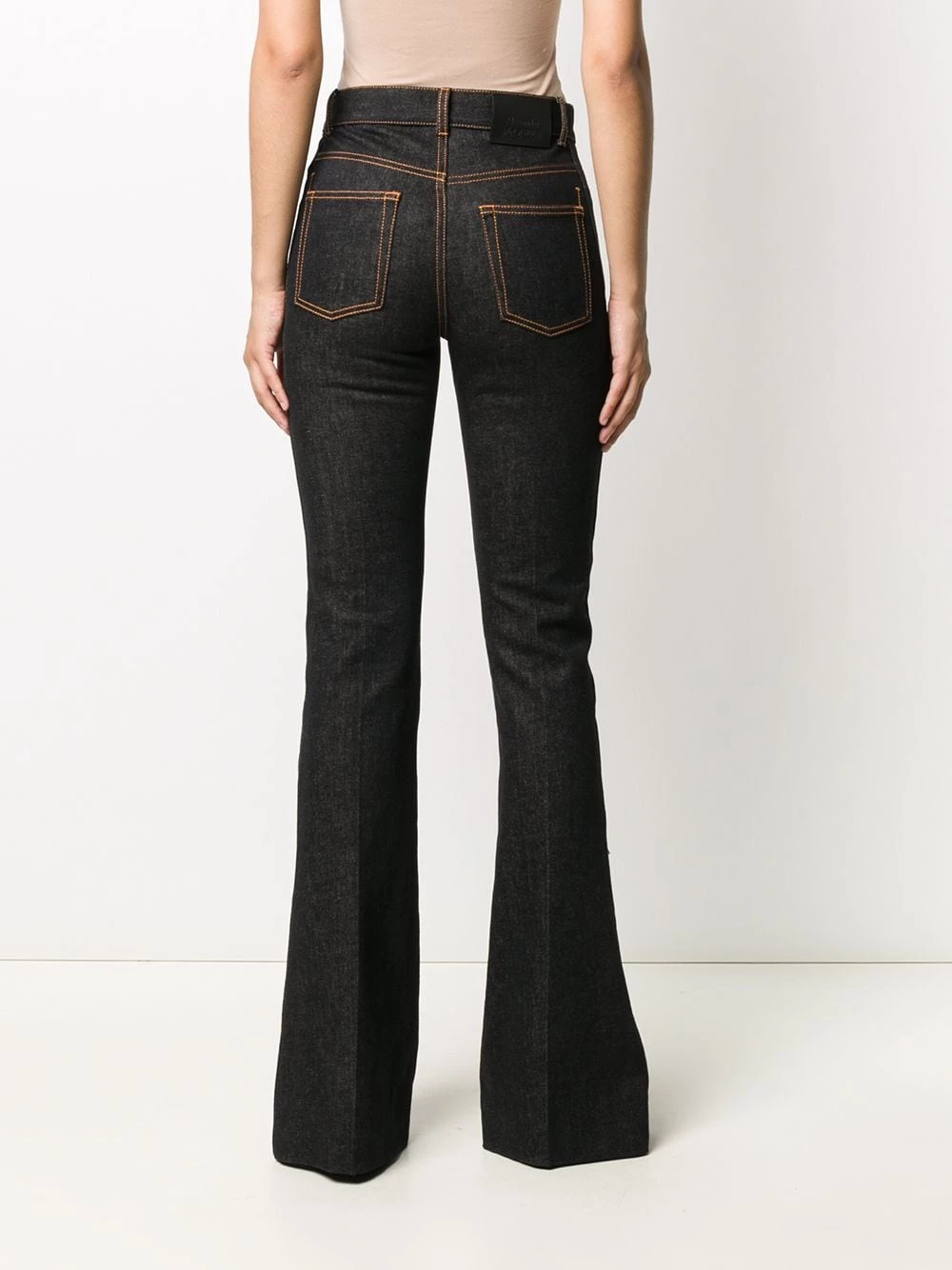Best reviews of 🥰 Alexander McQueen High waisted flared 👖 jeans 😉 4 Alexander McQueen high-waisted flared jeans