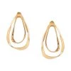 Alexander McQueen double loop earrings